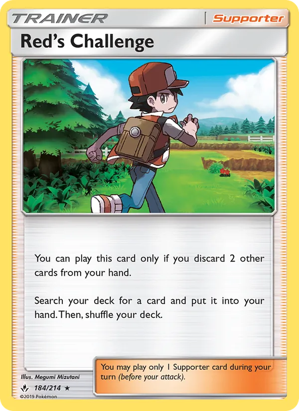 Red’s Challenge 184/214 Unbroken Bonds