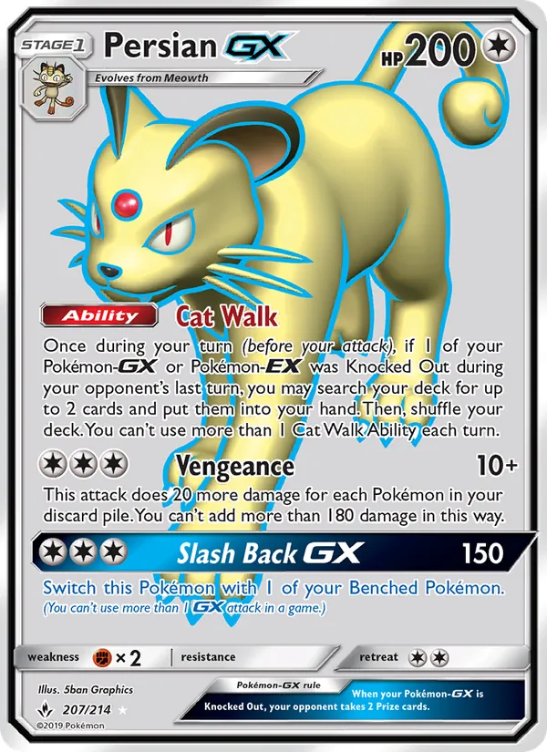 Persian GX 207/214 Unbroken Bonds