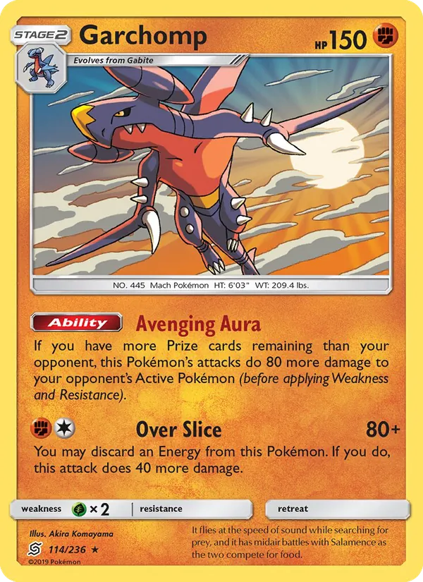 Garchomp 114/236 Unified Minds