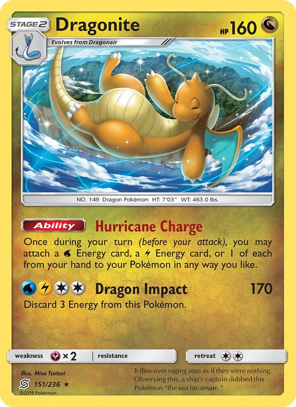 Dragonite 151/236 Unified Minds