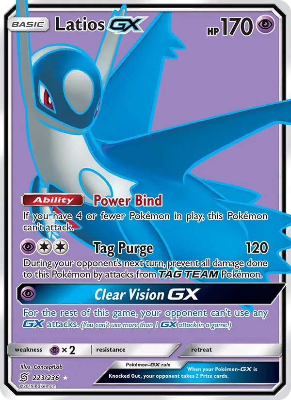 Latios GX 223/236 Unified Minds