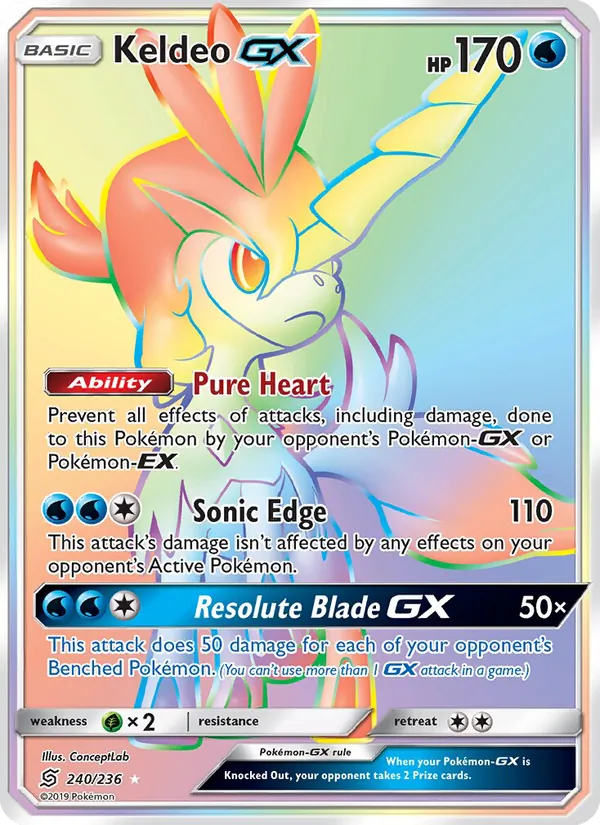 Keldeo GX 240/236 Unified Minds