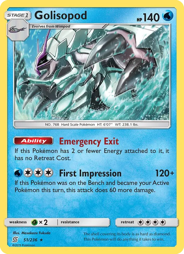 Golisopod 51/236 Unified Minds