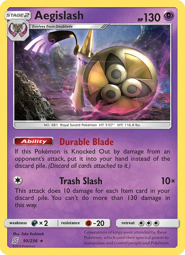Aegislash 95/236 Unified Minds