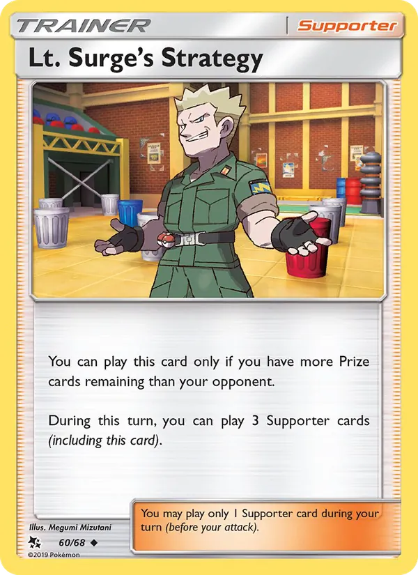 Lt. Surge’s Strategy 60/68 Hidden Fates