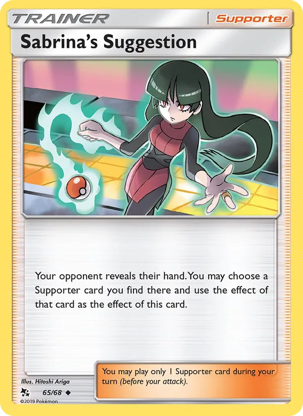 Sabrina’s Suggestion 65/68 Hidden Fates