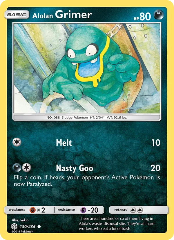 Alolan Grimer 130/236 Cosmic Eclipse