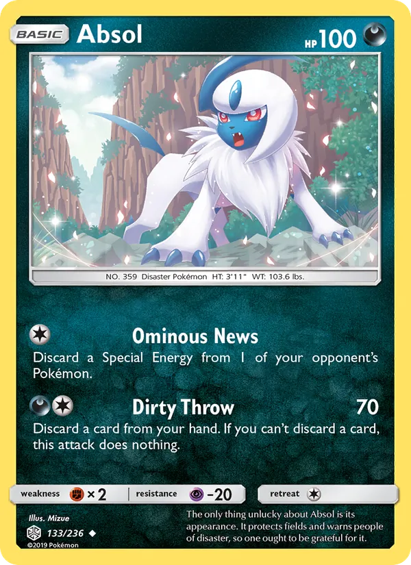 Absol 133/236 Cosmic Eclipse