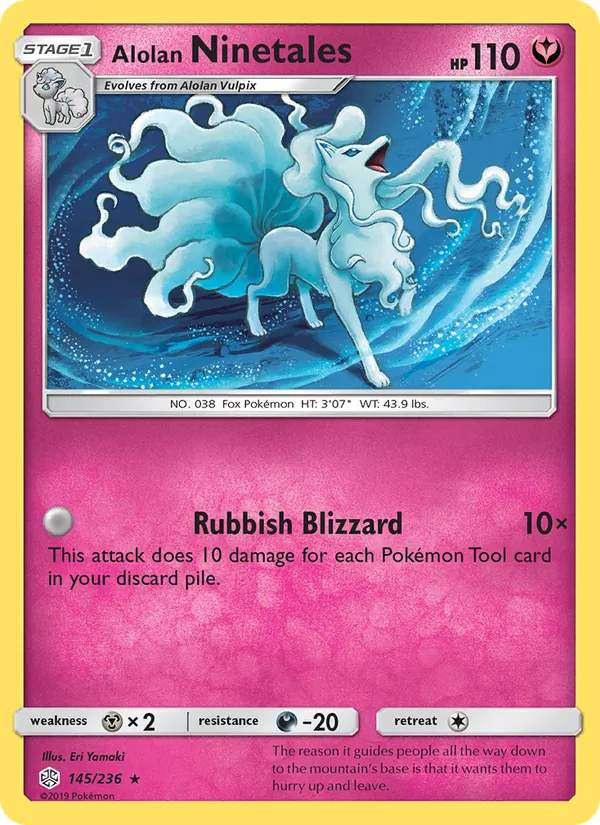 Alolan Ninetales 145/236 Cosmic Eclipse