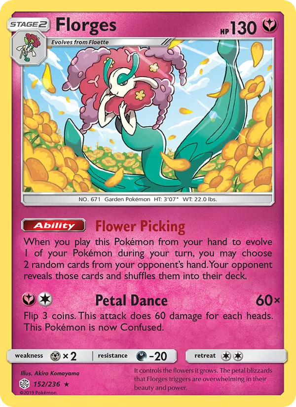 Florges 152/236 Cosmic Eclipse