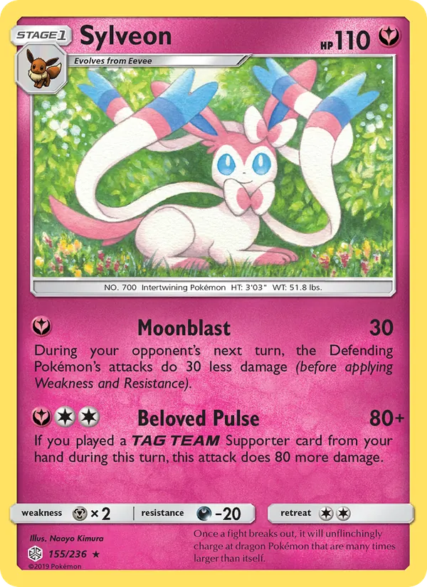 Sylveon 155/236 Cosmic Eclipse