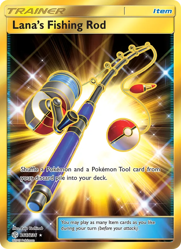 Lana’s Fishing Rod 266/236 Cosmic Eclipse