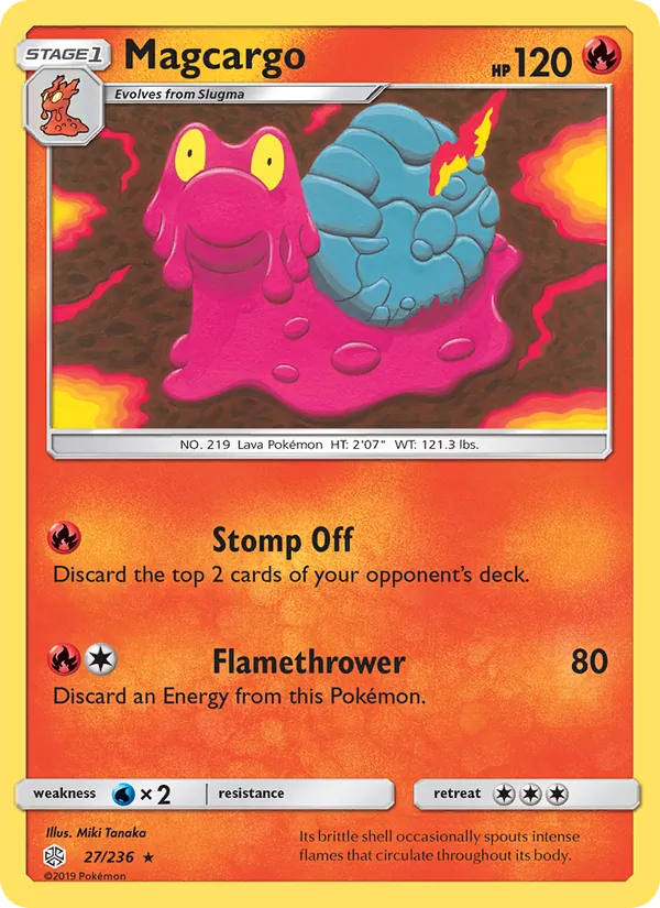 Magcargo 27/236 Cosmic Eclipse