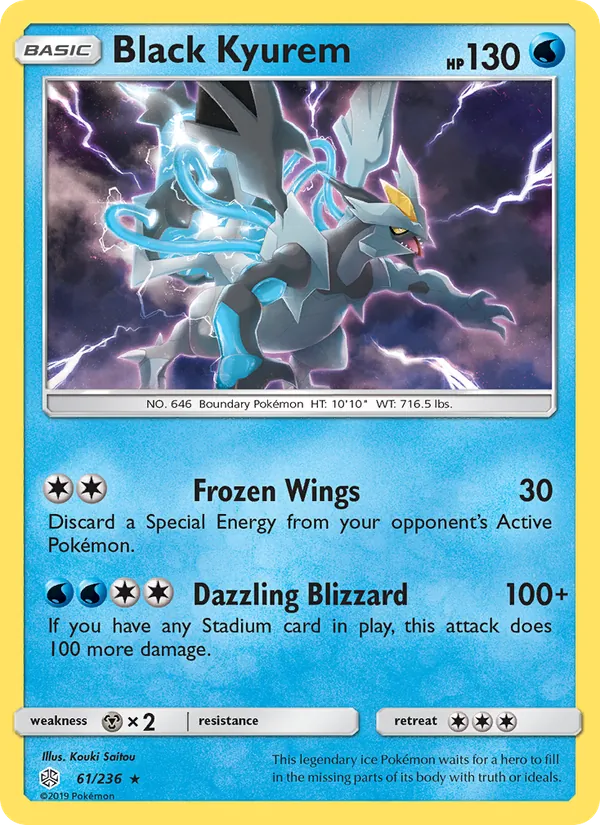 Black Kyurem 61/236 Cosmic Eclipse