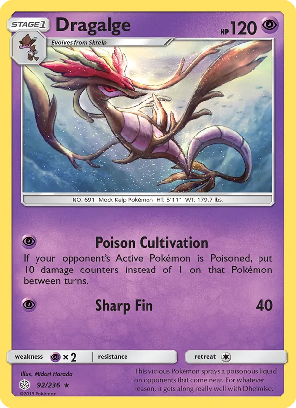 Dragalge 92/236 Cosmic Eclipse