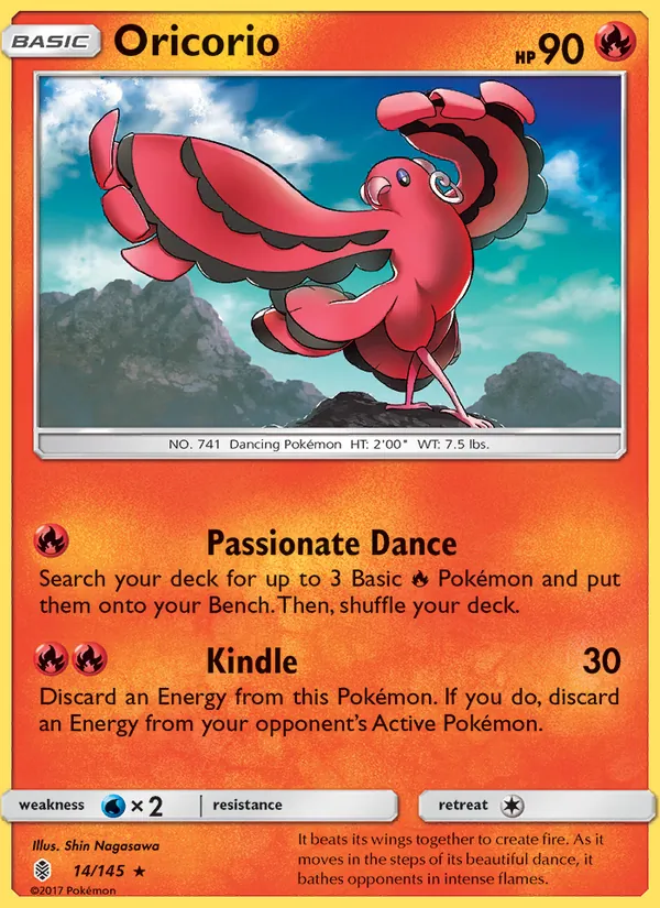 Oricorio 14/145 Guardians Rising