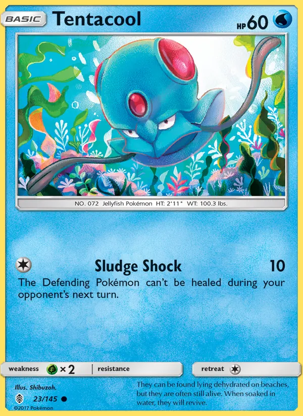 Tentacool 23/145 Guardians Rising