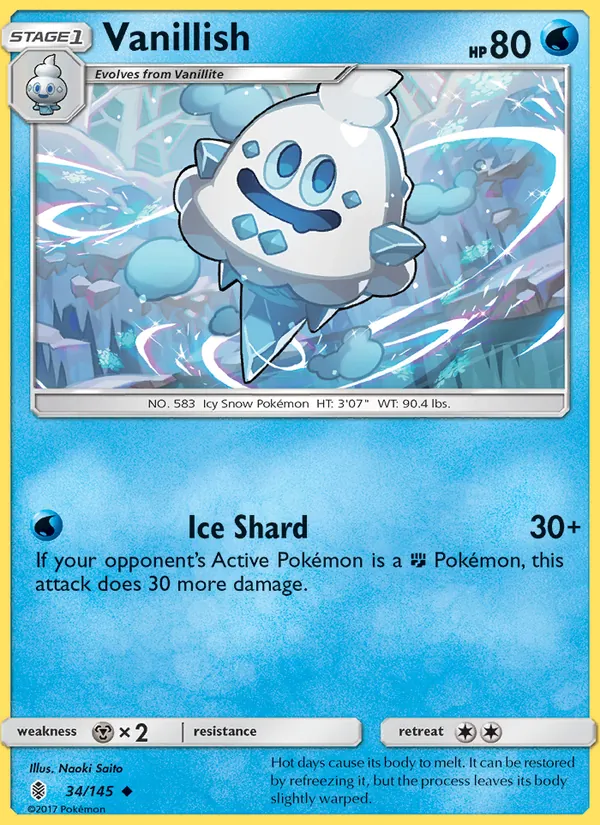Vanillish 34/145 Guardians Rising