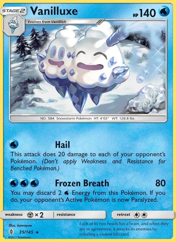 Vanilluxe 35/145 Guardians Rising