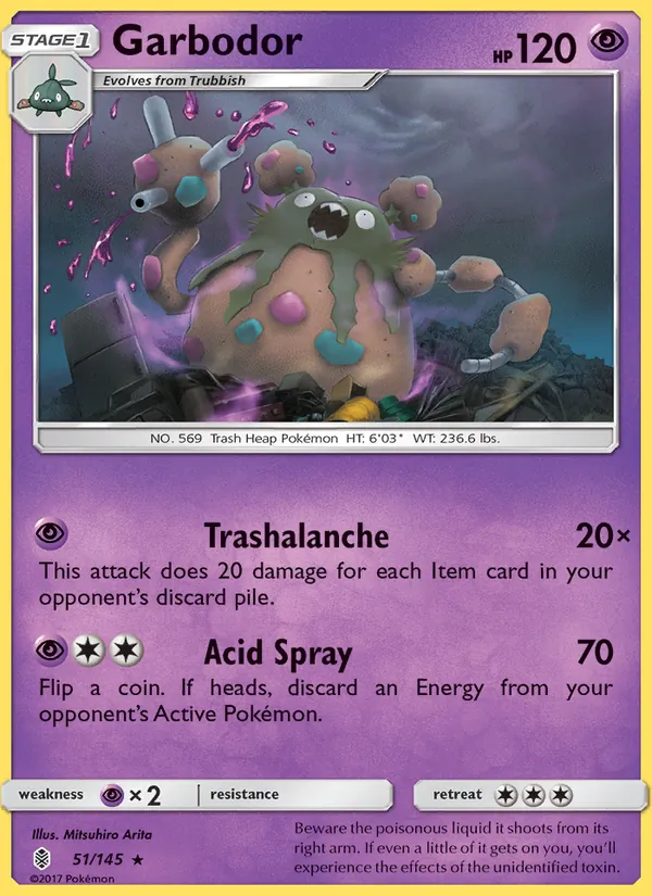 Garbodor 51/145 Guardians Rising