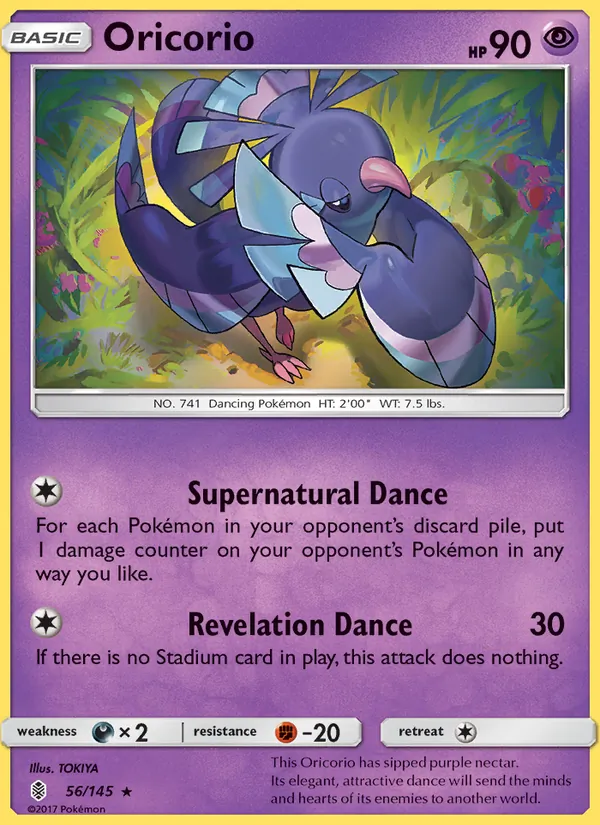 Oricorio 56/145 Guardians Rising