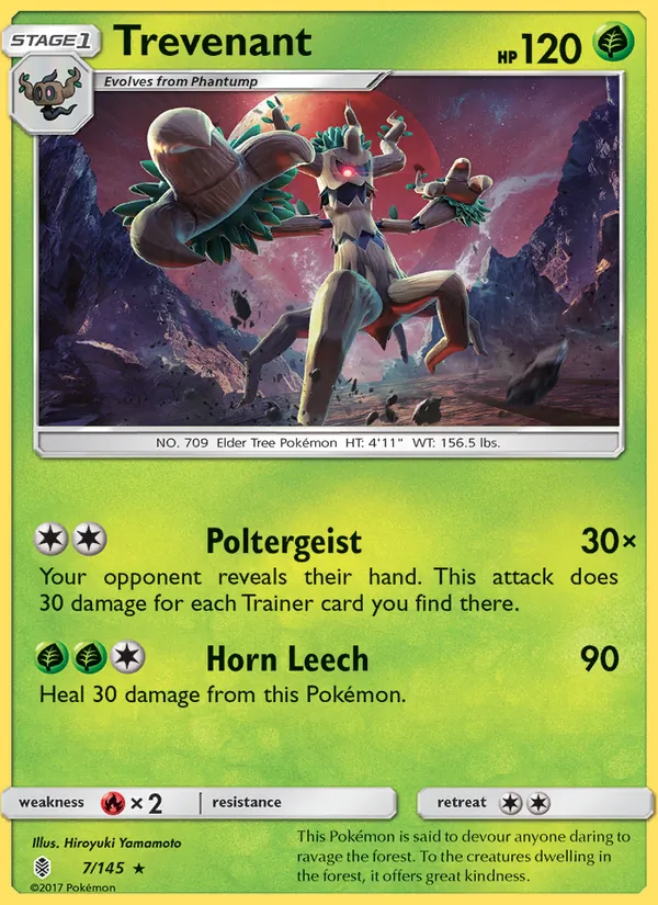 Trevenant 7/145 Guardians Rising