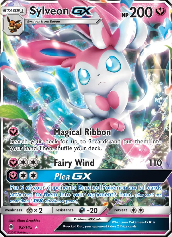 Sylveon GX 92/145 Guardians Rising