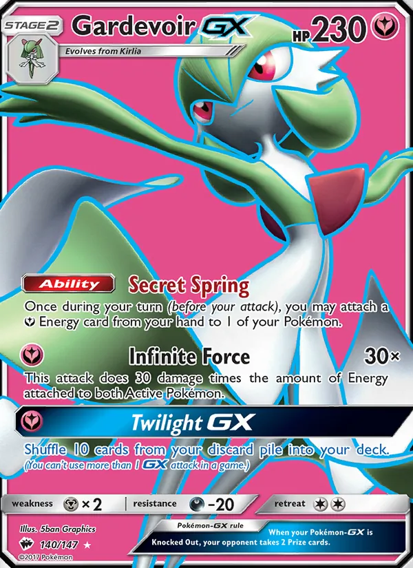 Gardevoir GX 140/147 Burning Shadows