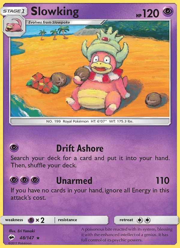 Slowking 48/147 Burning Shadows