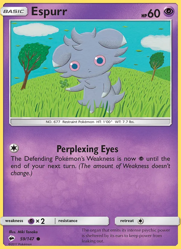 Espurr 59/147 Burning Shadows