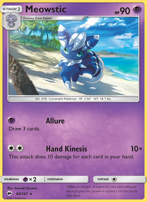 Meowstic 60/147 Burning Shadows