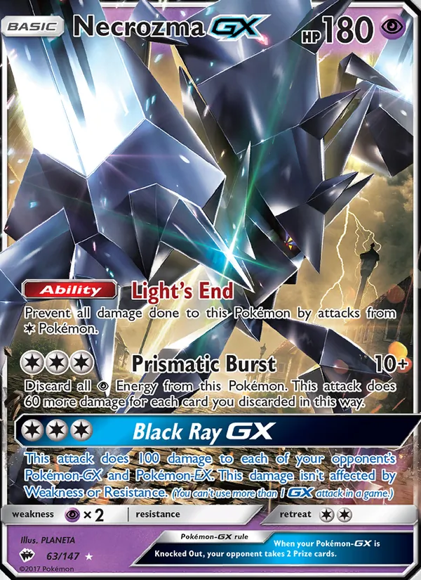 Necrozma GX 63/147 Burning Shadows