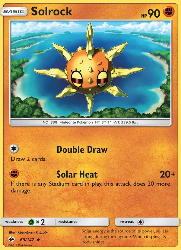 Solrock 69/147 Burning Shadows