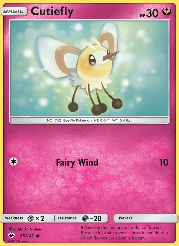Cutiefly 95/147 Burning Shadows