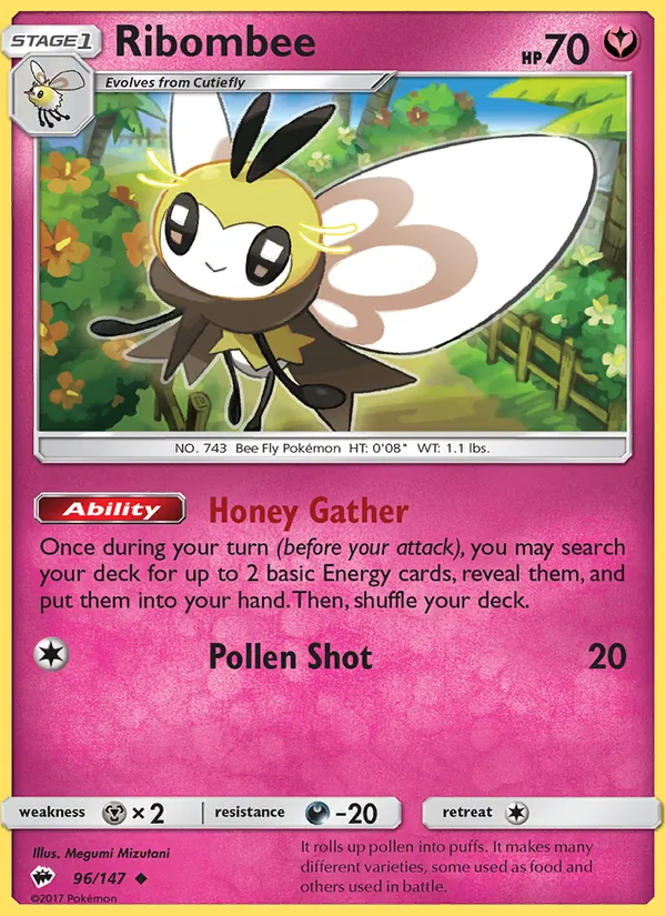 Ribombee 96/147 Burning Shadows