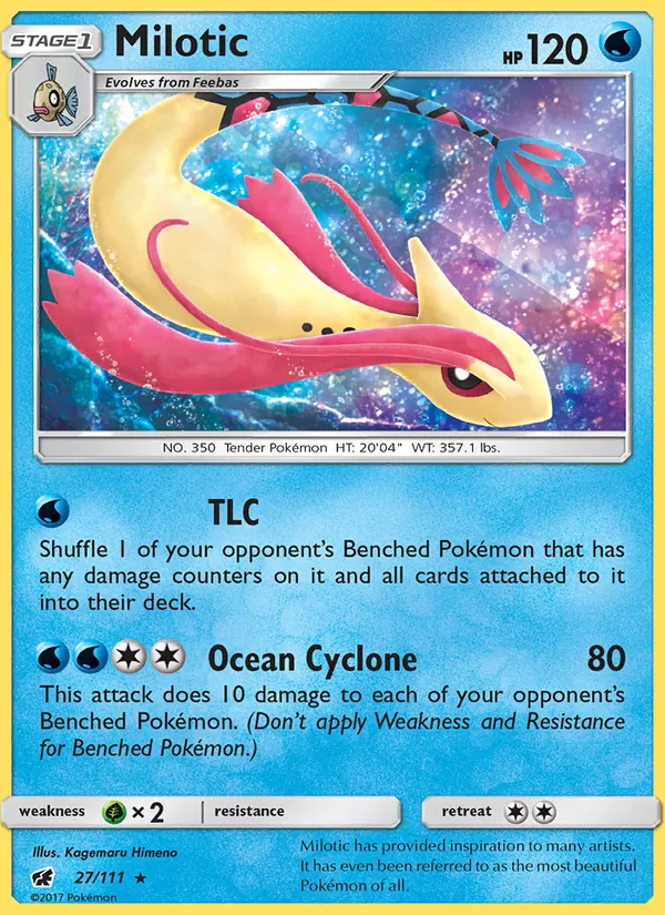 Milotic 27/111 Crimson Invasion