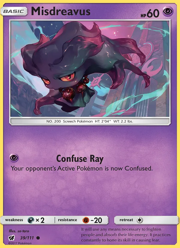 Misdreavus 39/111 Crimson Invasion
