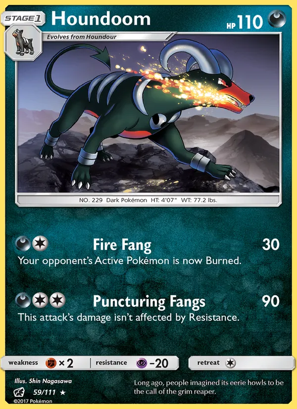 Houndoom 59/111 Crimson Invasion