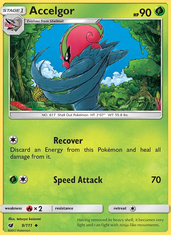 Accelgor 9/111 Crimson Invasion