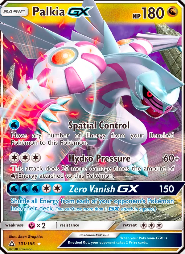 Palkia GX 101/156 Ultra Prism