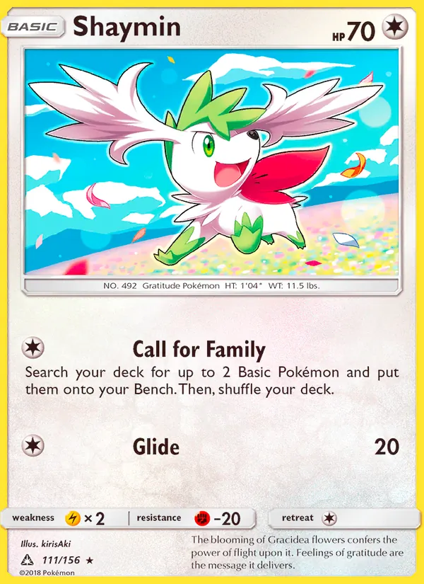 Shaymin 111/156 Ultra Prism
