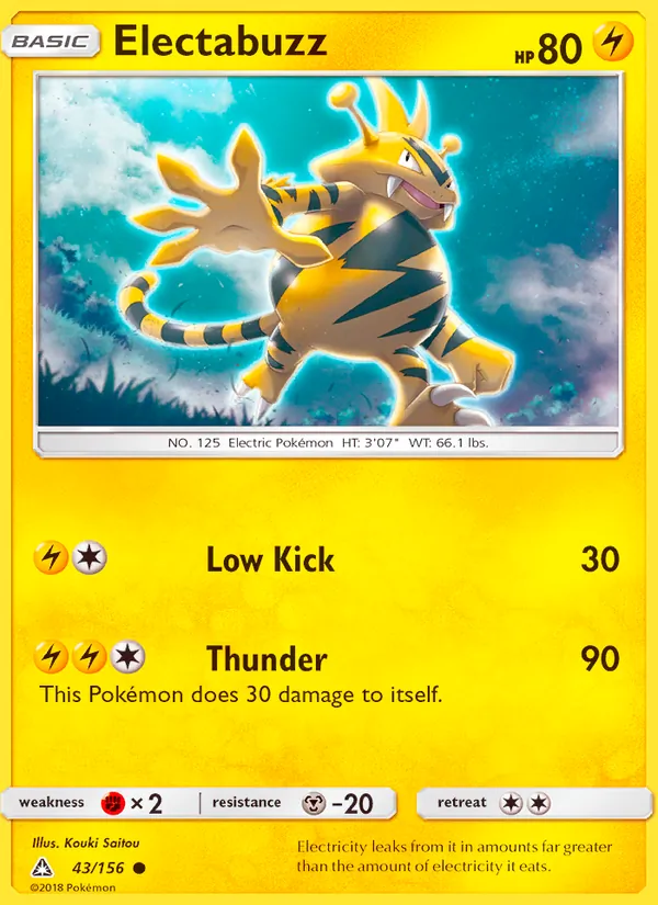 Electabuzz 43/156 Ultra Prism