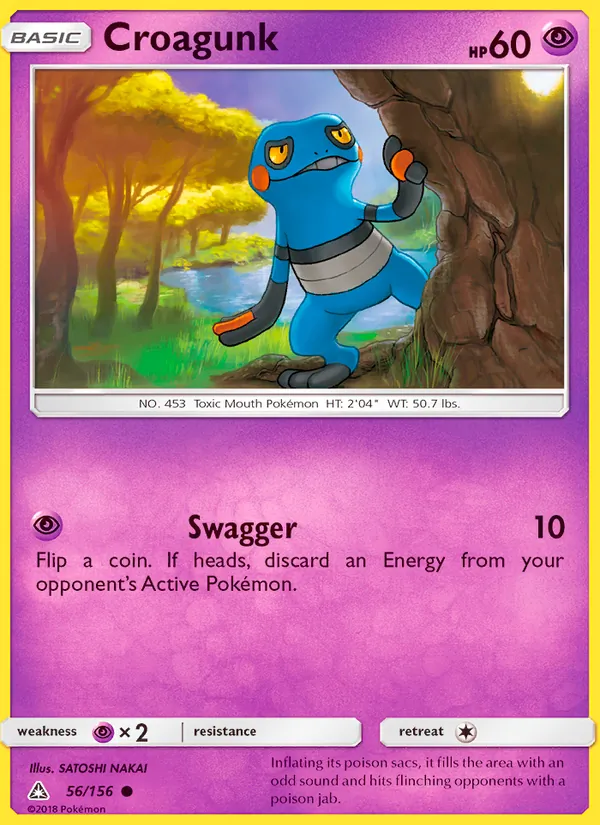 Croagunk 56/156 Ultra Prism