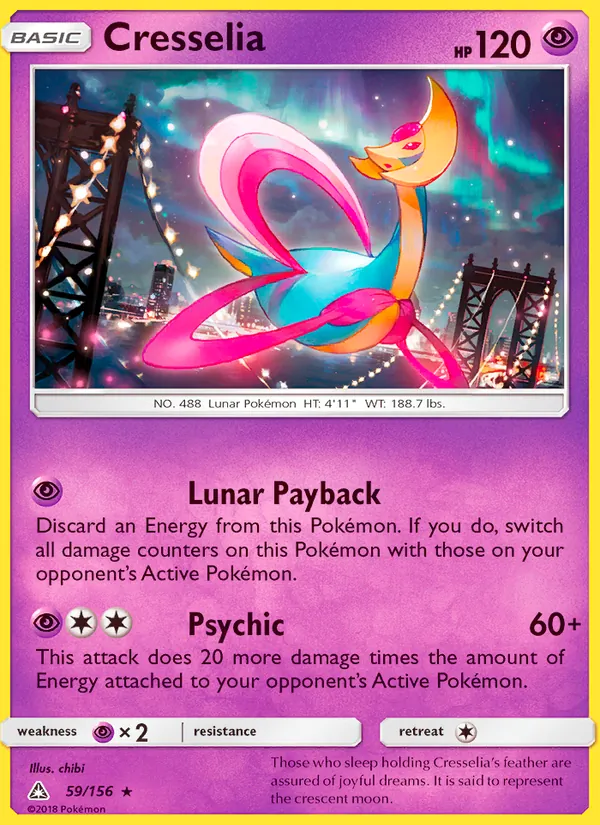 Cresselia 59/156 Ultra Prism