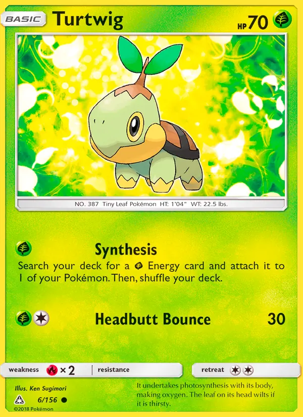 Turtwig 6/156 Ultra Prism