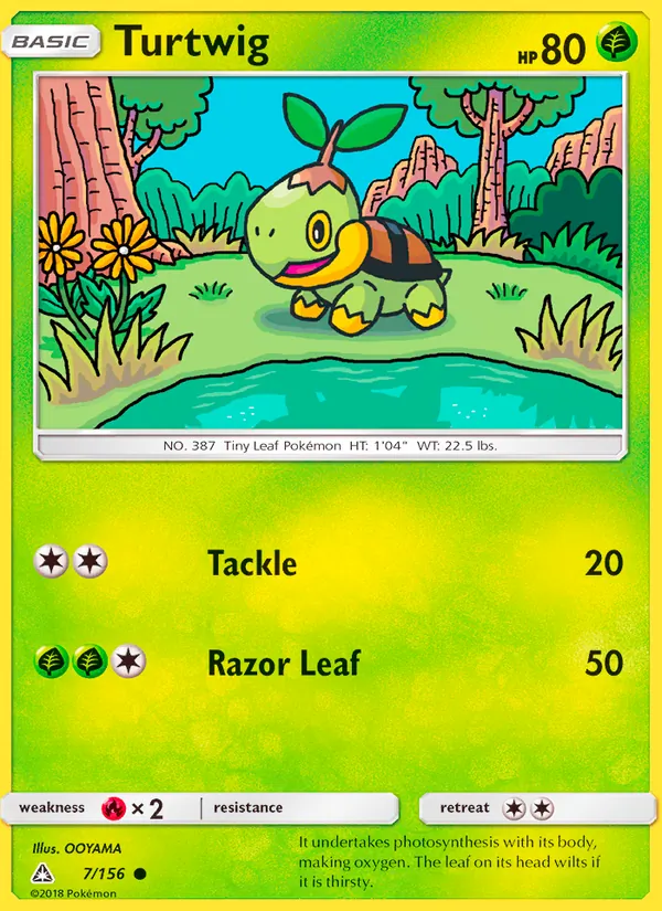 Turtwig 7/156 Ultra Prism