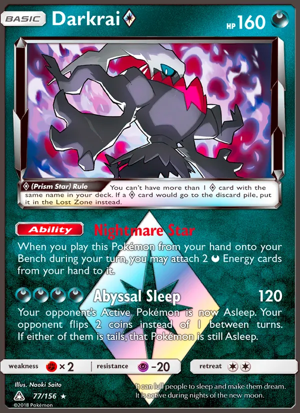 Darkrai ◇ 77/156 Ultra Prism
