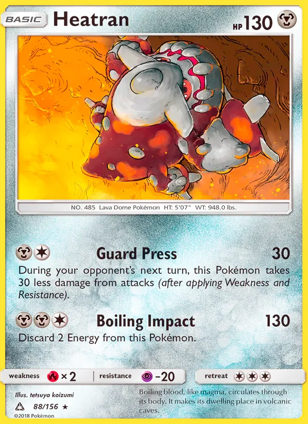 Heatran 88/156 Ultra Prism
