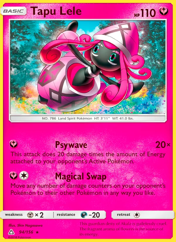Tapu Lele 94/156 Ultra Prism