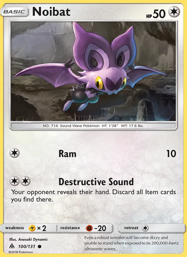 Noibat 100/131 Forbidden Light